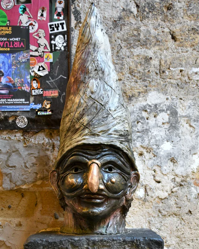 Pulcinella, dans le vico del Fico al Purgatorio