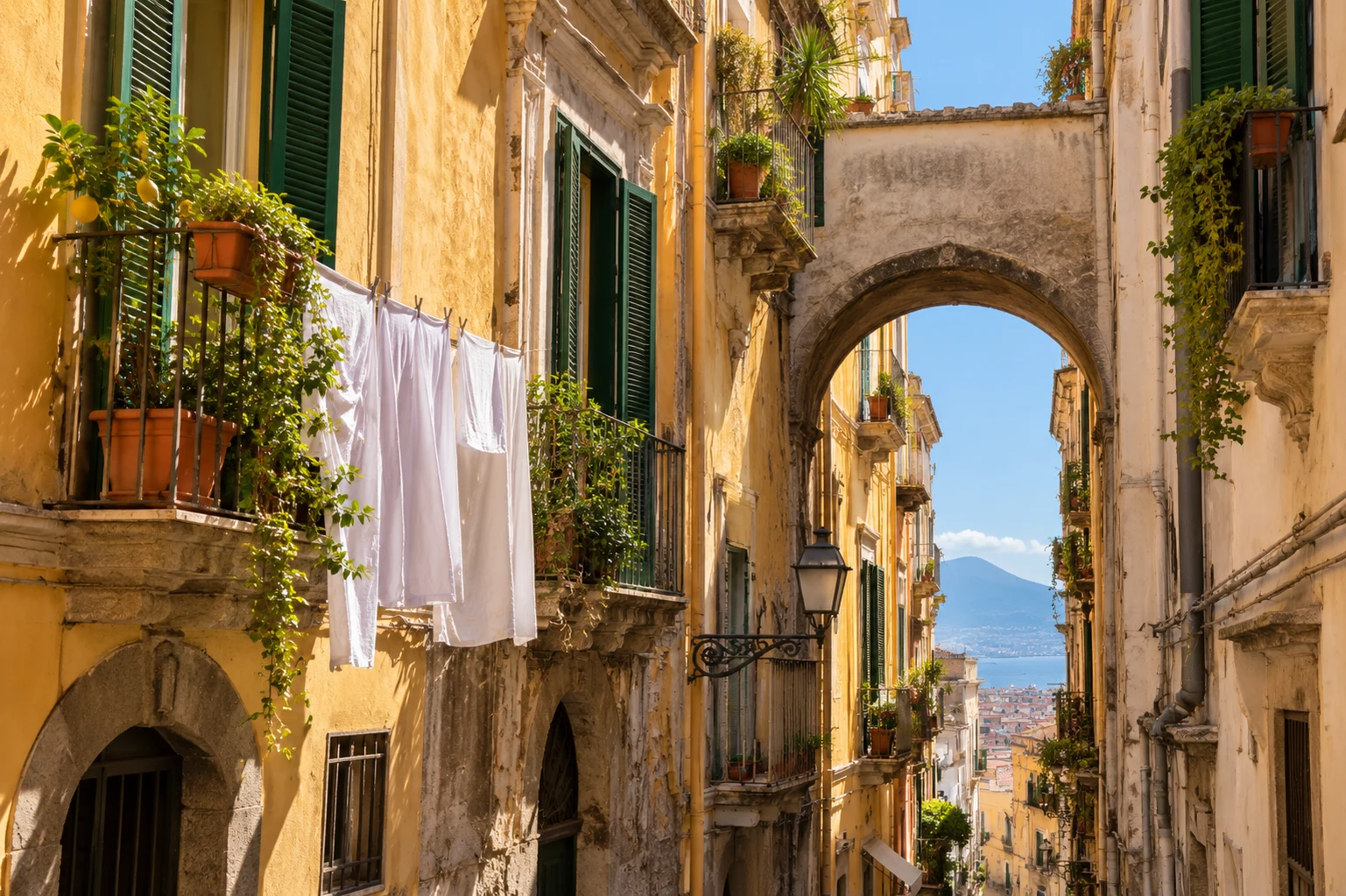 I vicoli del centro storico · immagine d’atmosfera